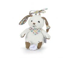 Sterntaler Peluche Musicale, Lapin Hoppel en Peluche, Boîte à musique intégrée, Taille: S, Blanc