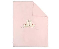 Noukies M&S Rose Couverture Veloudoux 75 x 100 cm 1 Unité