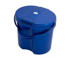 Rotho Babydesign TOP Poubelle à Couches avec Couvercle, 11L, À partir de 0 mois, TOP, Royal Bleu perle (Bleu Foncé), 200020265