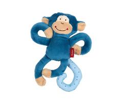 sigikid, Garçon, Doudou Hochet à Accrocher Singe, Bleu, 42169