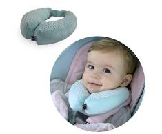 Roller Pilll -S-FM Coussin de voyage pour bébé avec aimants, 1 à 2 ans Turquoise