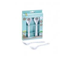 THERMOBABY Coffret 2 Cuillères Mélamine Savane