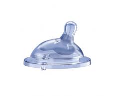 Chicco Naturalfeeling Tétine Inclinée Flux Moyen Plus de 1 Mois