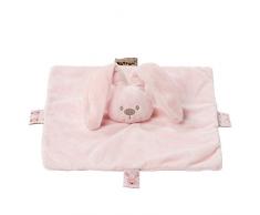 Nattou Doudou Lapin Lapidou, Compagnon dès la Naissance, 26 x 26 cm, Rose