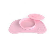 Twistshake 78129-00 Napperon Antidérapant/Assiette TS Rose