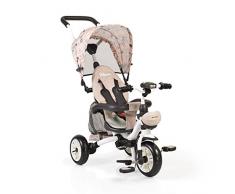 BYOX Bloom_beige Tricycle Évolutif pour Bébé/Enfant Bloom Beige