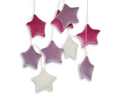 Fun with mum GAR-VEL-BER-STA Guirlande étoile – Velvet Berry Stars