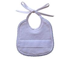 Filet AMS1014B Bavoir avec insert en toile Aïda