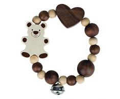 Heimess Hochet Élastique Ours Nature