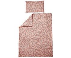 Meyco 422054 Parure de lit pour enfant Motif panneau Rose 40 x 60 et 100 x 135 cm