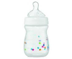 Bébé Confort Biberon Natural Comfort PP 140 ml Blanc + Tétine Silicone Natural Comfort T1 Débit Lent