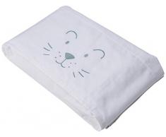 Jollein Housse de couette et taie doreiller, drap 120 x 150 cm Little Lion Blush Rose, 120 x 150 cm Planche Little Lion Blush Rose, DE