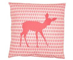 Taftan Coussin Bambi rose (50 x 50 cm) - Rose