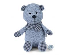 Sterntaler Peluche Musicale Baylee, Boîte à Musique Intégrée, Taille : 27 cm, Bleu