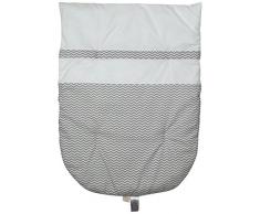 Italbaby zigzag amovible Housse de couette pour landau, gris