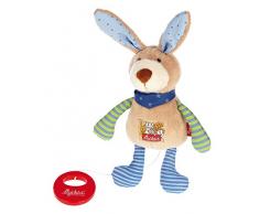 sigikid, Garçon, Peluche Musicale, Lapin, Bleu/Vert, 40356