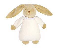TROUSSELIER - Doudou Musical - Lapin Nid dAnge - Musique Roméo & Juliette - 25 cm de haut - Classique Chic - Idéal Cadeau de Naissance - Lavable en Machine - Colori ivoire