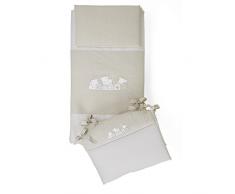 Foppapedretti 9900279162 Felicity Complet de couette, beige