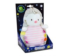 JEMINI 040730 LUMINOU Peluche doudou hérisson extra doux rose 21 cm