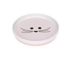 Lässig 1210041725 Assiette en Porcelaine Little Chums Souris Rose