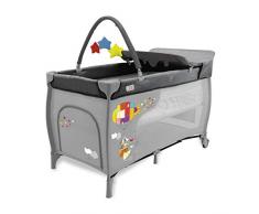 Asalvo Lit de Voyage Mix Plus Zeppelin Gris