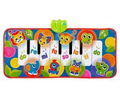 Playgro Tapis Musical Jumbo Jungle avec des Sons dAnimaux, À partir de 6 mois, Multicolore, 40206