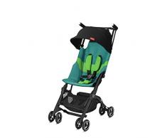 gb Gold Poussette Pockit+ All Terrain, Ultra-compacte, De 6 mois jusquà 17 kg (4 ans env.), Laguna Blue