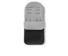 Chancelière/Cosy orteils Compatible avec Hauck Poussette Gris Dauphin