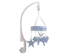 Nin-Nin Eveil et Jouet Mobile Musical Bleu