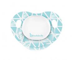 BADABULLE Boy Drawing Lines Pack de 2 Sucettes Physio 0-6 Mois