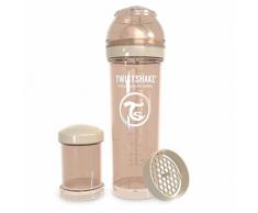 Twistshake Biberon Anti-Colique/Tétine Silicone Pastel Beige 330 ml