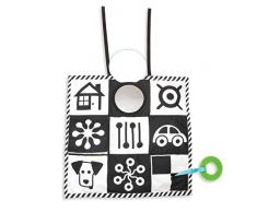 Tapis dactivité à jouer et à jouer en forme de triangle, double face 3-en-1, Wimmer-Ferguson de Manhattan Toy