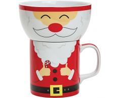 Hungry Heroes Ensemble tasse et bol Père Noël
