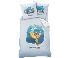 Schlafmützen 046348 Parure de lit 135 x 200 cm + 80 x 80 cm Multicolore 785 g