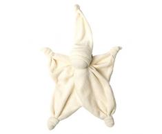 babylonia Peppa Doudou Blanc en Coton Biologique Extra Doux Blanc
