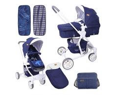Lorelli Aster Poussette Combinée Bleu Foncé