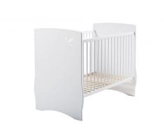 DOMIVA Lit Bébé Sommier 2 Positions Côtés Fixes Palma