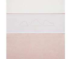 Meyco Lot 414023 Grand Lit Drap Clouds, 100 x 150 cm, rose clair