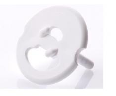 BabyDan Cache Prise de Courant Blanc