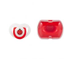 Mamajoo MMJ3954 Mamajoo Sucette en silicone Motif coccinelle Rouge Taille M