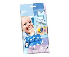 Chelino Fashion & Love Lot de 10 bavoirs jetables