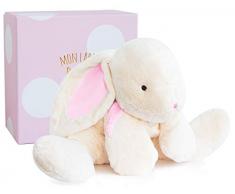 Doudou et Compagnie Lapin Bonbon - Range-Pyjama + Coffre - Rose