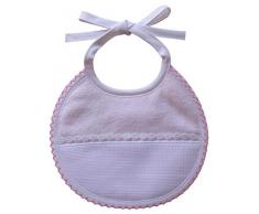 Filet AMS1041R Bavoir avec insert en toile Aïda