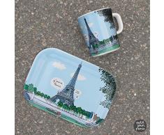 Petit Jour Paris - Set vaisselle la Tour Eiffel - Parfaites pour lheure du thé