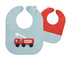 Sarah Jane (UK) Ltd Bavoir en cuir Camion de pompiers