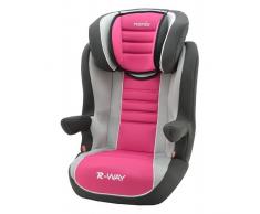 Mycarsit Siège Auto Isofix, Groupe 2/3 (de 15 à 36 kg), Framboise
