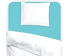 Drap Housse Imperméable Et Anti-Acariens 140x200 Bleu Foncé - Louis Le Sec