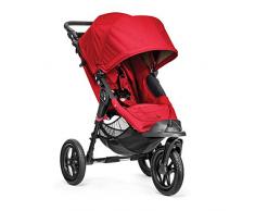 Baby Jogger Poussette 3 Roues Elite Single Rouge
