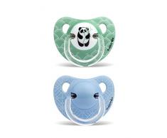 Suavinex 303882 Sucette Physio Panda/Fleurs 2 Pièces