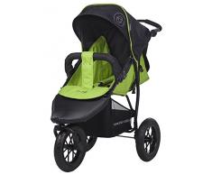 knorr-baby Joggy S Poussette trois roues « Happy Colour » avec capote pour dormir